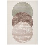 Tapete para Sala Fantasy Organico Circles 250x350