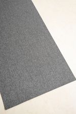 Tapete Passadeira PVC Antiderrapante Palha Grafite 65x350