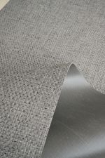 Tapete Passadeira PVC Antiderrapante Palha Cinza Concreto 65x180
