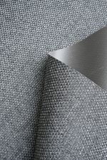 Tapete Passadeira PVC Antiderrapante Palha Cinza Chumbo 65x290