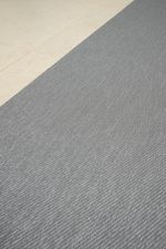 Tapete Passadeira PVC Antiderrapante Cotele Cinza 65x400