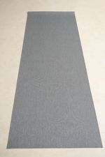 Tapete Passadeira PVC Antiderrapante Cotele Cinza 65x180