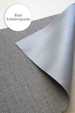 Tapete Passadeira PVC Antiderrapante Taupe 65x280