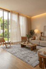 Tapete para Sala Cairo Cinza 300x400