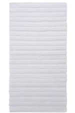 Tapete Passadeira Antiderrapante Algodão Nia 60x120 - Branco