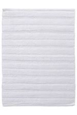 Tapete Antiderrapante Algodão Nia 50x70 - Branco