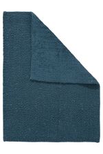 Tapete Dupla Face Algodão Ilka 60x80 - Azul