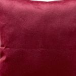 Capa de Almofada Suede Lisa 45cm x 45cm - Vinho
