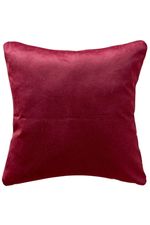 Capa de Almofada Suede Lisa 45cm x 45cm - Vinho