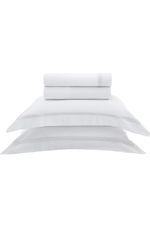 Jogo de Cama Cetim Eros 300 Fios Branco King