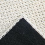 Tapete Passadeira Boucle Off White 50x115