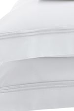 Jogo de Cama Casal Cetim Eros 300 Fios Branco