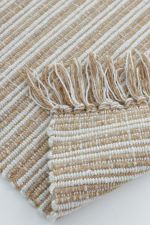 Tapete Entrada Kilim 60x90cm Listras Bege