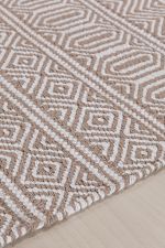 Tapete Passadeira Kilim Maori 60x180 Bege