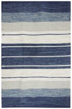 Tapete Quarto Kilim 140x200cm Sahara Azul