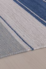 Passadeira Kilim 60x180cm Sahara Azul
