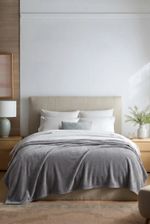 Cobertor Casal 300g Flanel Aveludado Lucerna - Chumbo