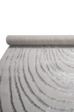 Tapete Orgânico Sala 250x350 Caspian Olive Cinza