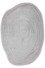 Tapete Orgânico Sala 140x200 Caspian Olive Cinza