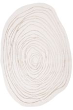 Tapete Orgânico Sala 250x350 Caspian Olive Bege