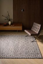 Tapete para Sala Grande Pelo Baixo Turco Sprit Marrom Istambul 200x250