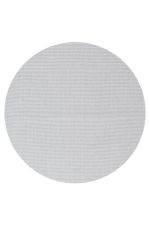 Tapete Redondo 2,00m Sisal Sintetico Ibiza Silver 01