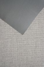Tapete Grande PVC Antiderrapante Palha Cinza Claro 200x250