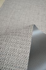 Tapete Grande PVC Antiderrapante Palha Cinza Claro 200x250