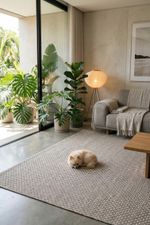 Tapete para Sala Grande Sisal Sintetico Ibiza Elena 240x300