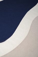 Tapete London Organico Azul Marinho 150x250
