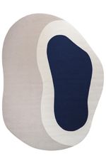 Tapete London Organico Azul Marinho 140x200