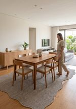 Tapete Organico 300x400 Sisal Sintetico Ravello