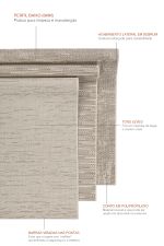 Tapete Sisal Sintetico 250x350 Nilo Bege 01