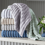 Toalha de Rosto Wave - Branco