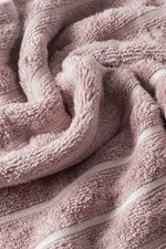 Jogo de Toalha Wave 4 peças 100% Algodão 450g Rosa