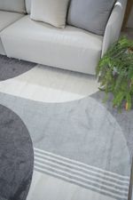 Tapete para Sala Hathor Organico Cinza 200x300