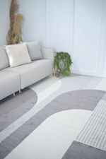Tapete para Sala Hathor Organico Cinza 200x300