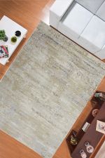 Tapete Sala 200x300 Castor Bege Claro e Cinza