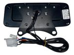 Painel Lcd 60v Nfc Para Bike Scooter Elétrica Citycoco Preto