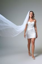 Véu De Noiva Casamento Com Detalhe De Strass