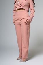 Calça Clássica Alfaiataria Salmão