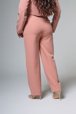 Calça Clássica Alfaiataria Salmão