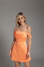 Vestido de Alça Estilo Corset