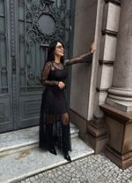 Vestido Renda Fluido Romantic