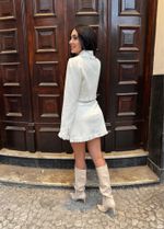 Conjunto Saia de renda e Blazer