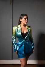 Conjunto Blazer e Short com Bolso