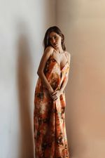Vestido Longo Estampado 