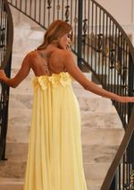 Vestido Longo Flor Tomara que Caia