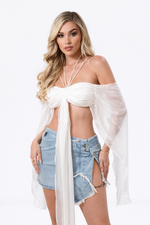 Top Com Babados Boho