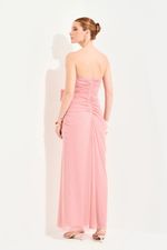 Vestido Longo Tomara que Caia com Babados Rose